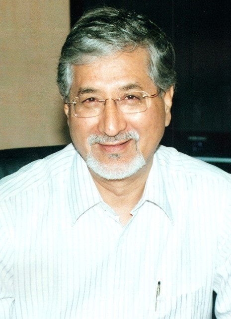 Portrait of the author, Vinod Kumar Dhall
